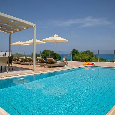 Exquisite Bulat 4 Bedrooms Beachfront Amazing Sea Views Private Outdoor Pool Furished Sun Terrace Ellinon Villa *